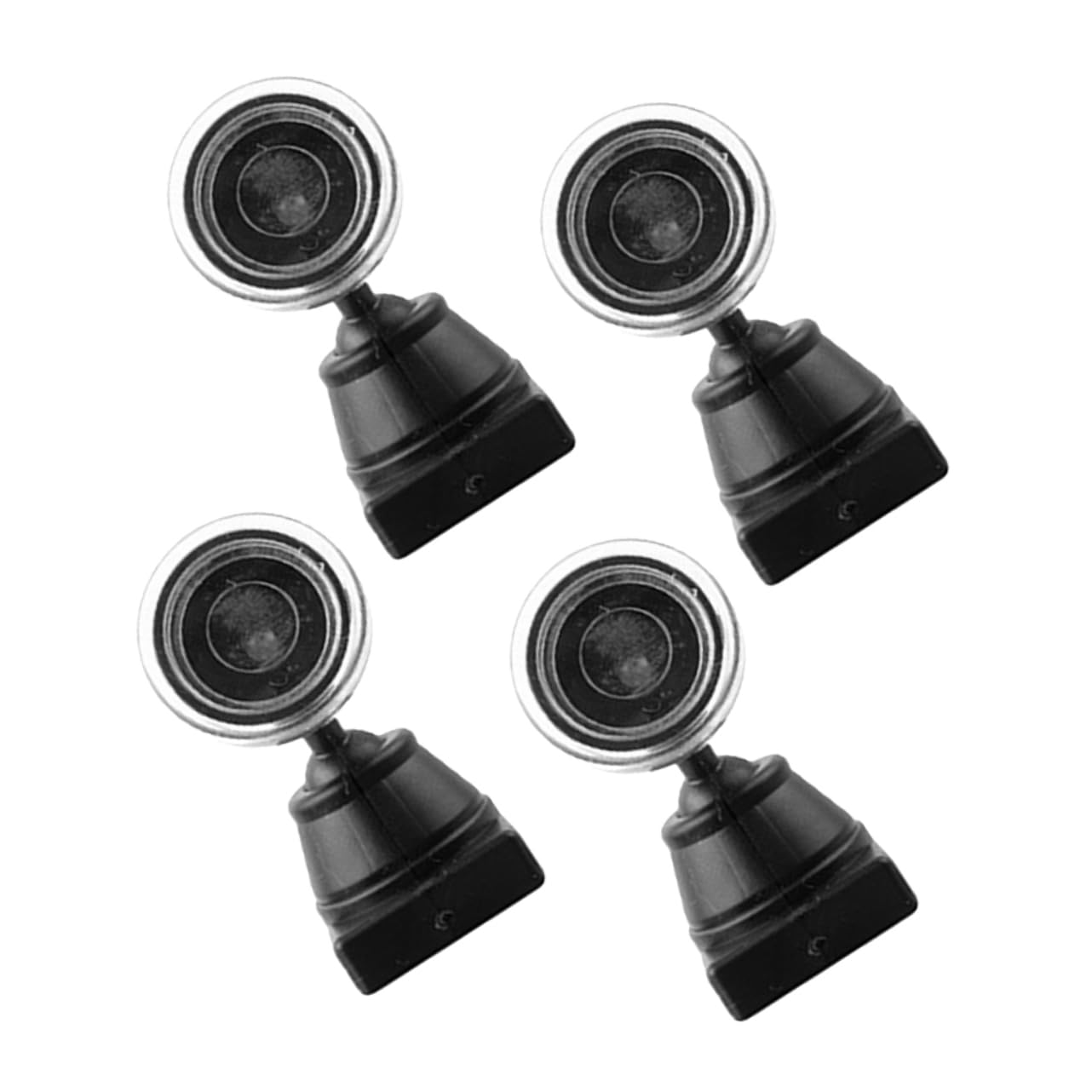 Hohopeti 3sets Realistic Miniature Signal Light Model for Wargaming Train Layout Doll House Micro Landscape Simulated Signal Light 4pcs*3