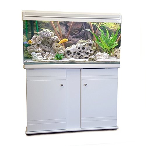 Boyu Aquarium Fish Tank & Cabinet (80cm / 120L, White)