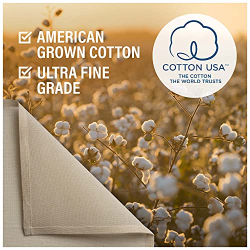 American Cotton Cheesecloth For Straining - 2 Pack Large 23" Precut Cheese Cloth Squares, Hemmed Muslin Fine Reusable Strainer #TOP2