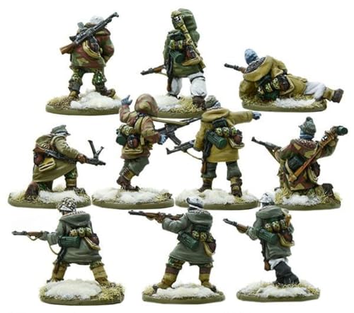 Figurines de combat Winter SS squad Bolt Action pour compléter votre armée historique - 3
