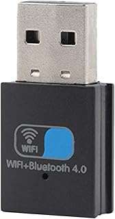 KuWFi Wireless USB Adapter WiFi Bluetooth 4.0 USB Wireless WiFi USB Adapter LAN Network LAN Card Portable Mini AP for Desktop Laptop for Windows Linux Android Systems