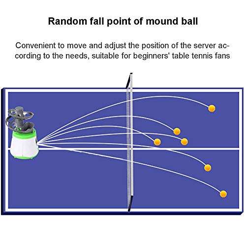 image for FANQIE Tennis Ball Machine Table Tennis Training Robot Automatic Serve