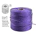 The Beadsmith S-Lon Bead Cord – .5 mm Twisted Nylon Cord for Stringing, 12-Pack, Gaskell Mix, TEX210, 77 Yards per Spool