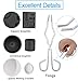 4 Pieces Graphite Torch ing Casting Kit, Ymiko Graphite Set High Purity Graphite Crucible Combo Ingot Torch ing Kit for Metal Gold Silver and Copper