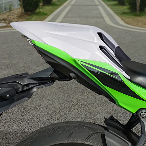 Cubierta trasera de carenado para asiento individual de pasajero trasero de motocicleta Para Ka.wasaki Ninja 650 Z650 Ninja 650 Ninja-650 Z 650 2017 2018 2019 2020 2021 2022 2023 (Blanco) Cover