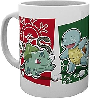 GB eye Pokémon Snowball Starters Christmas Mug