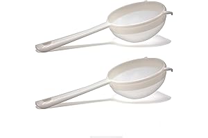 2-Pack Nylon Mesh Strainers for Kefir Making and Homebrewing