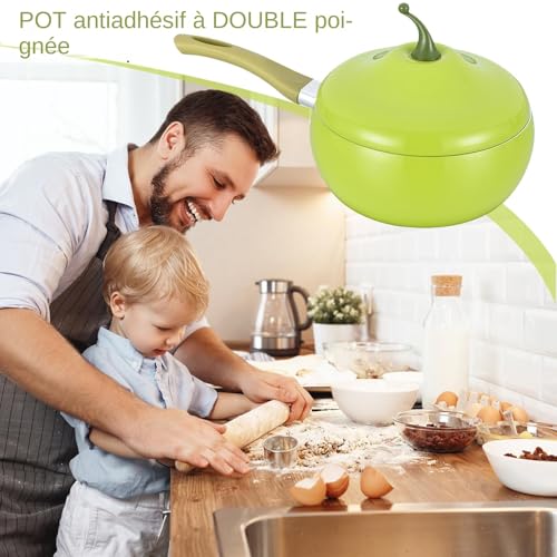 Marmite en forme de légumes pour réussir l'étuvée et la cuisson - 3