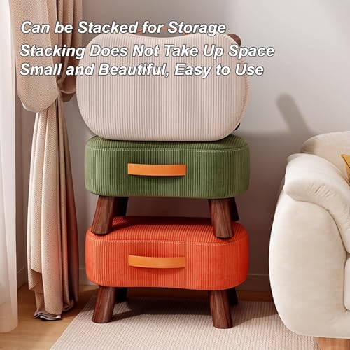 Pouf de rangement incurvé pour optimiser l'espace du salon - 7