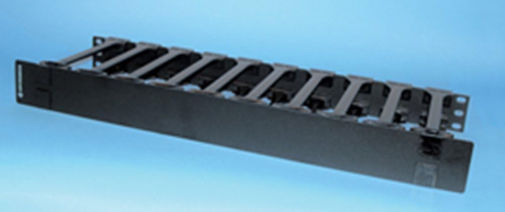 OR-MM6HMF1RU - Ortronics Mighty Mo 6 Horizontal Cable Management Panel, multiple fingers, 1 rack unit by Legrand | Ortronics