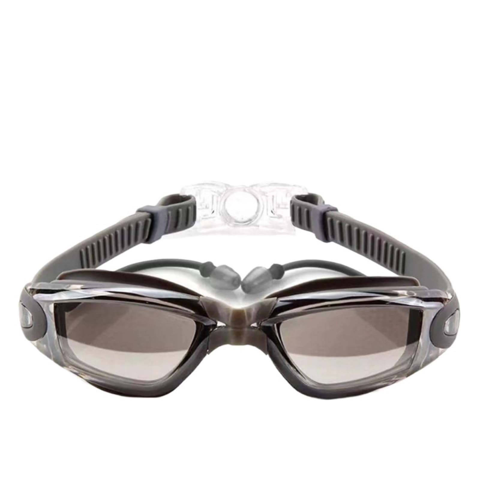 Occhialini da Nuoto Occhialini da Nuoto Professionali for Adulti Occhiali da Corsa antiappannamento Impermeabili Uomo Donna Attrezzatura da Nuoto placcata Argento Freddo per Adulti Adolescenti
