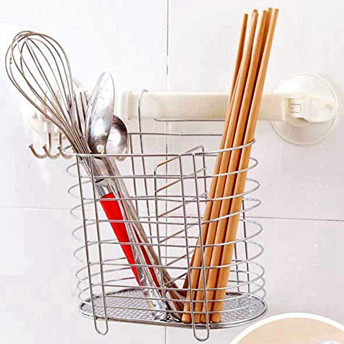 Cutlery Holders & Organisers, Cutlery Drainer Caddy, Cutlery Basket, Kitchen Utensil Holder for Tables, Metal