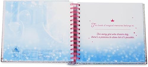Miniatura 3 de Theme Park DisneyParks Princess Deluxe - Libro de recuerdos con foto de autógrafo, color plateado