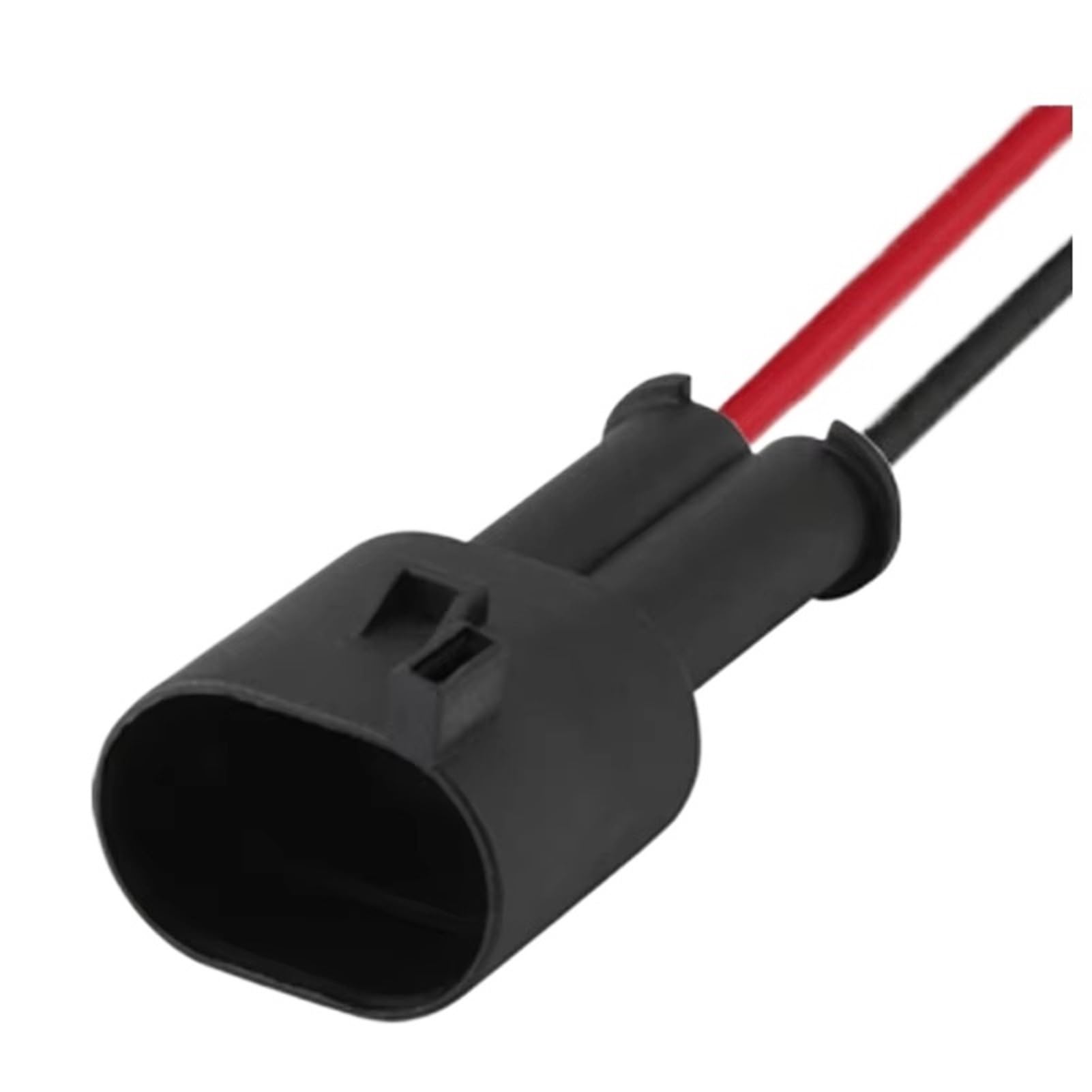 1/5/10/20 Juegos de enchufes de Sensor Impermeables de 2 Pines for Coche, Cable Sellado, 57973202, con Cable de 15 cm(2P M,10 S)