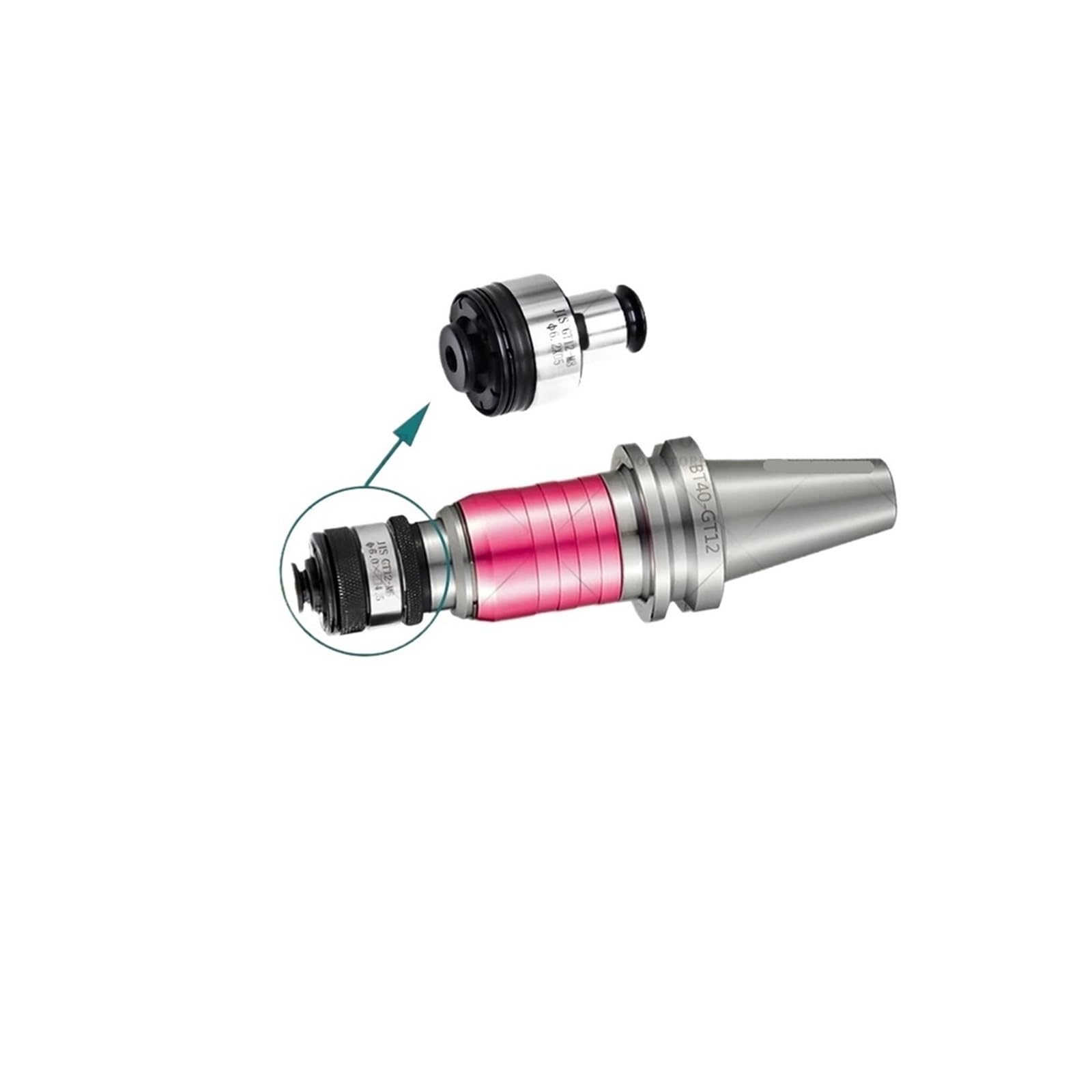 Tapping chuck holder MT3 MT4 BT30 BT40 BT50 for tapping chuck telescopic holder GT12 GT24 M4 M6 M8 M10 M12 M14 M16 M18(TC820-M30,ISO Standard)