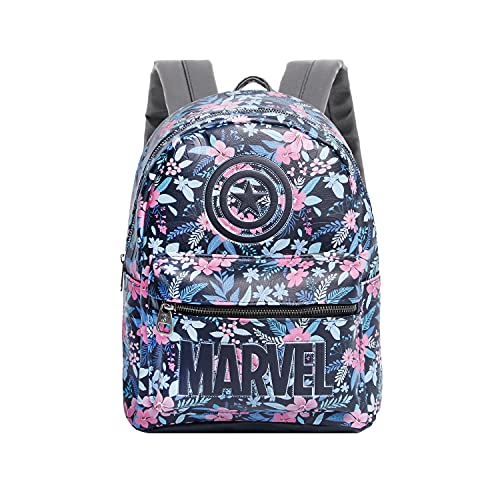 Sac à dos Captain America Spring grand compartiment et design multicolore pop