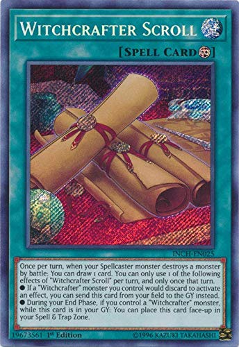 Yu-Gi-Oh! Karte - Witchcrafter Haine - Super Rare, 1st Edition - Aus Infinity Chasers Booster