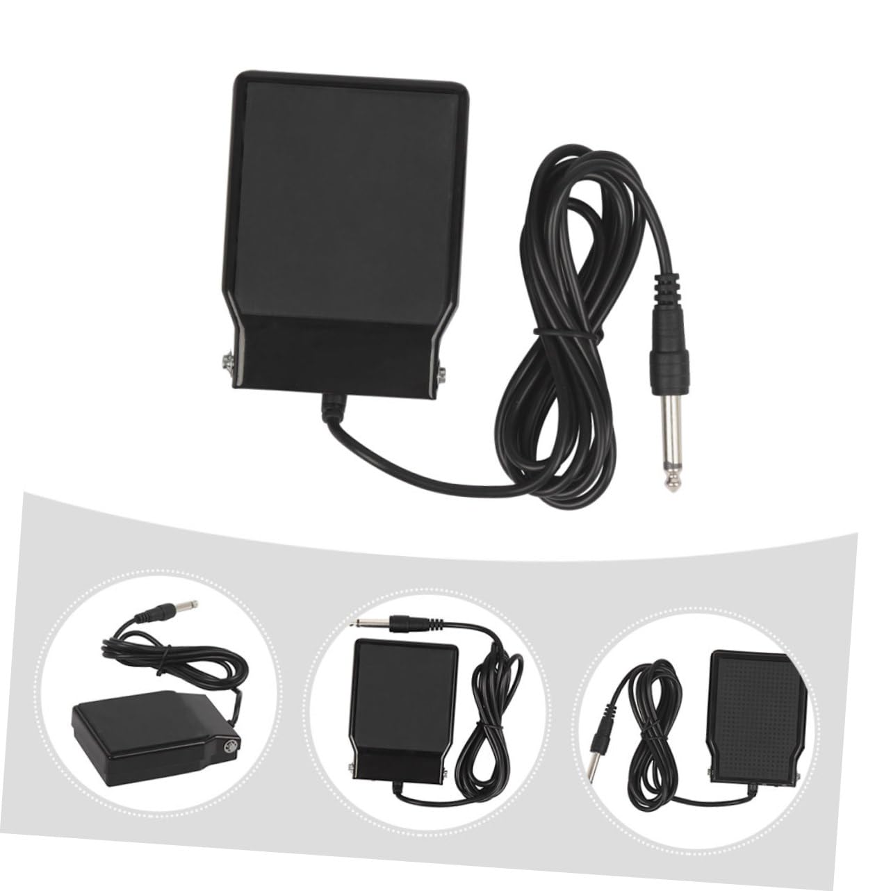 SHOWERORO Electric Piano Foot Pedal and Quiet Damper Pedal for Electronic Piano Easy to Install