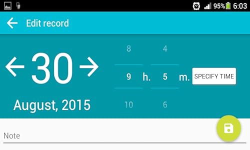 Sleep Time Tracker