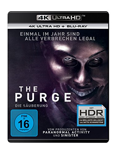 The Purge 1 - Die Säuberung (4K Ultra-HD) (+ Blu-ray 2D)