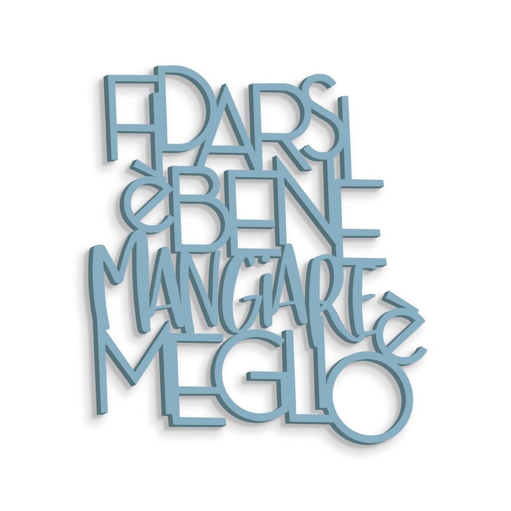 Letras de madera para colgar en la pared, diseño de fiar es bueno, hecho a mano, con frases de madera para colgar en la cocina