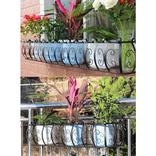 Présentoir à fleurs en métal pour pots de fleurs et décoration intérieure - 6