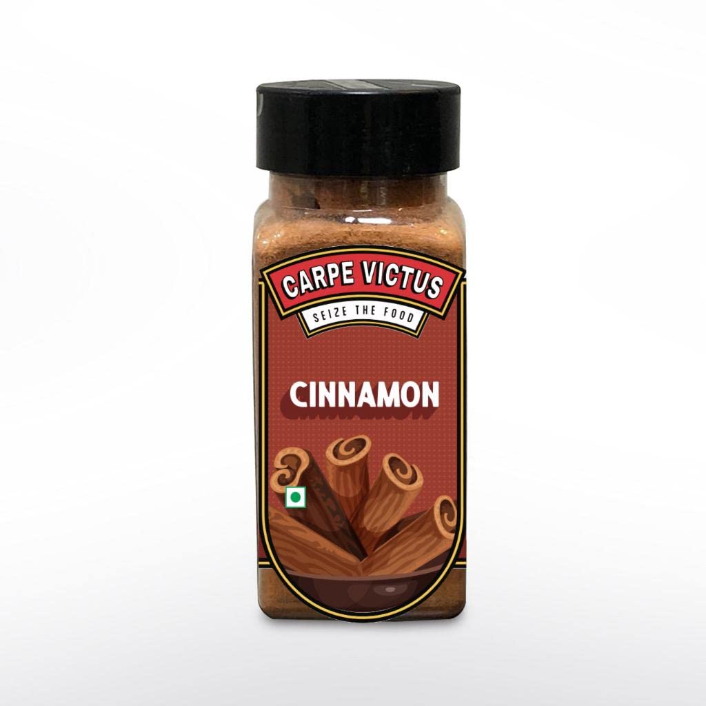 Carpe Victus Cinnamon Powder, Premium Whole Dalchini Powder, Fresh & Healthy Indian Aromatic Spices & Masalas for All Foods, Everyday Cooking Essentials, Dalcheeni for Fine Taste & Quality, 100 gms (B09M6WHQ3W) Amazon Price History, Amazon Price Tracker