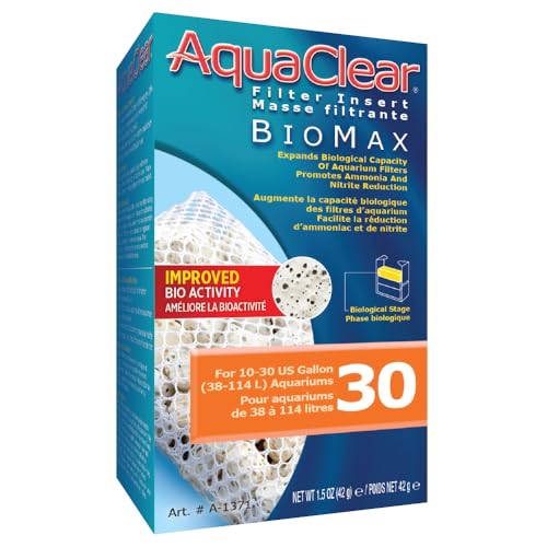 Image of Aquaclear A1371 30-Gallon Biomax, 65g (2.3OZ) , White