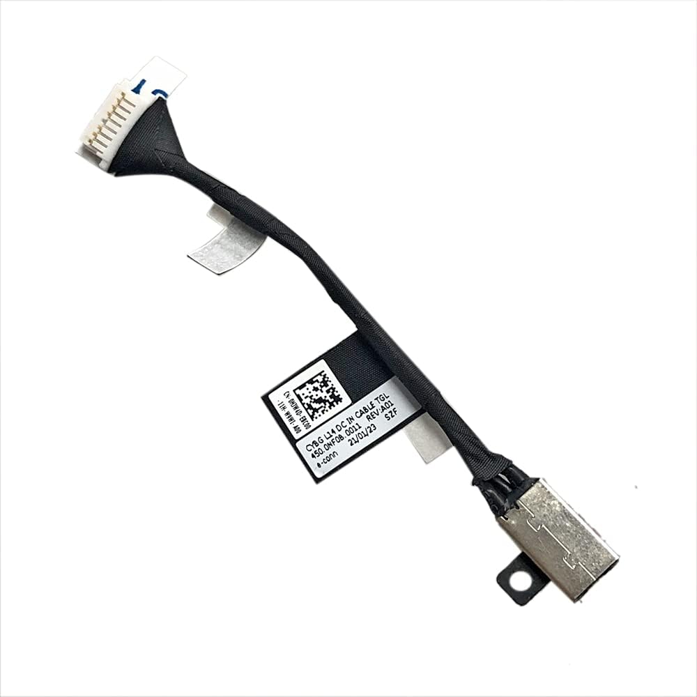 GinTai 0HJW4D HJW4D DC Jack Power Cable Connector Socket for Dell Latitude 15 (3520) 14 (3420) 3430 CYBG L14 450.0NF0B.0001 450.0NF08.0001/3420 E3420 2-in-1 450.0NF08.0001