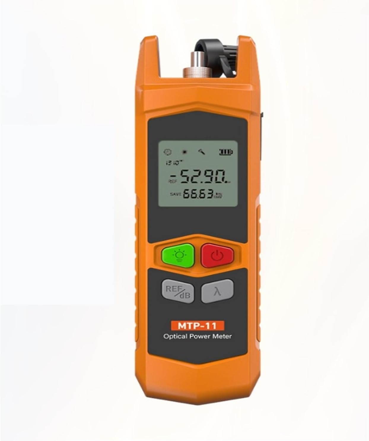 Miernik Mocy Światłowodu Mini OPM MTP-11-AG Tester Kabli Światłowodowych Zestaw Narzędzi Światłowodowych FTTH -70~6dBm Tester Światłowodów OPM,Szeroki Zakres Testowy