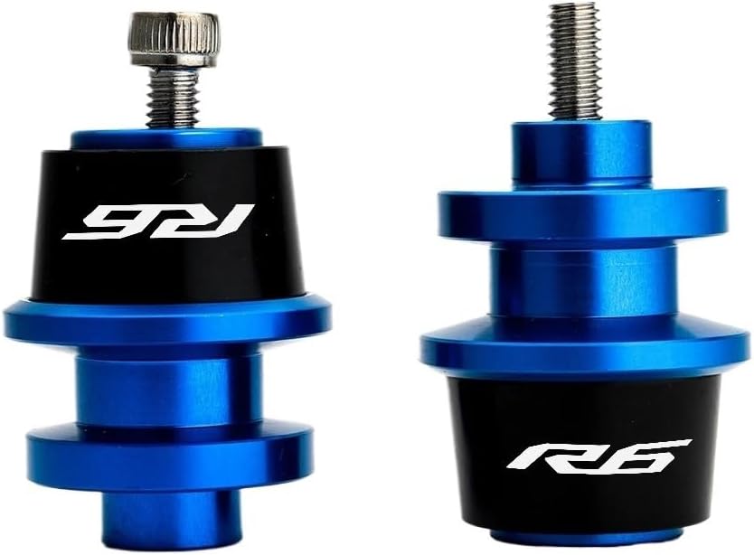 for YZF R6 YZFR6 YZF-R6 2000-2009 2010 2011 2012 2013 2014 2015 2016 2017 2018 2019 2020 2021 Swingarm Spools Slider Stand Screws Swing Arm Spools Sliders Stand