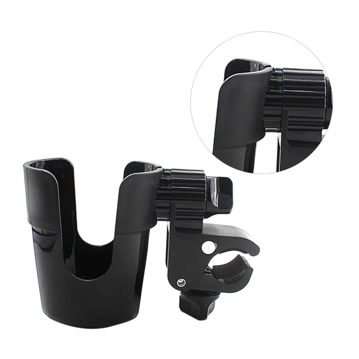Yardwe 3 Portabiberon per e Carrozzina con Morsetto Antiscivolo Adatto per Biciclette e Mountain Bike