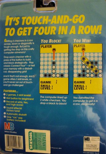 Electronic Hand Held Connect Four #TOP1