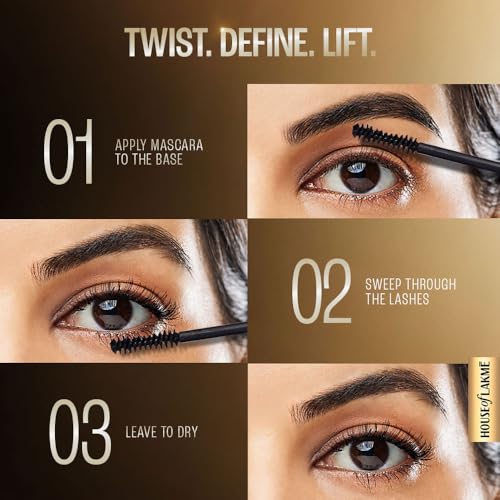 Image of Lakme UltimateGlam Volumizing Mascara Black 10ml