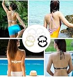 ValueBargain 12 Pcs Bra Strap Holder, Bra Strap Clips Back Anti-Slip to Conceal Straps, Bras Racerback Clip for Racerback & Convertible Bras - Image 3