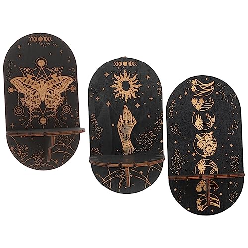 Abaodam 12Pçs Suporte De Exibição De Cristal Rack De Coisas De Bruxa Suporte De Cristal De Esfera Su