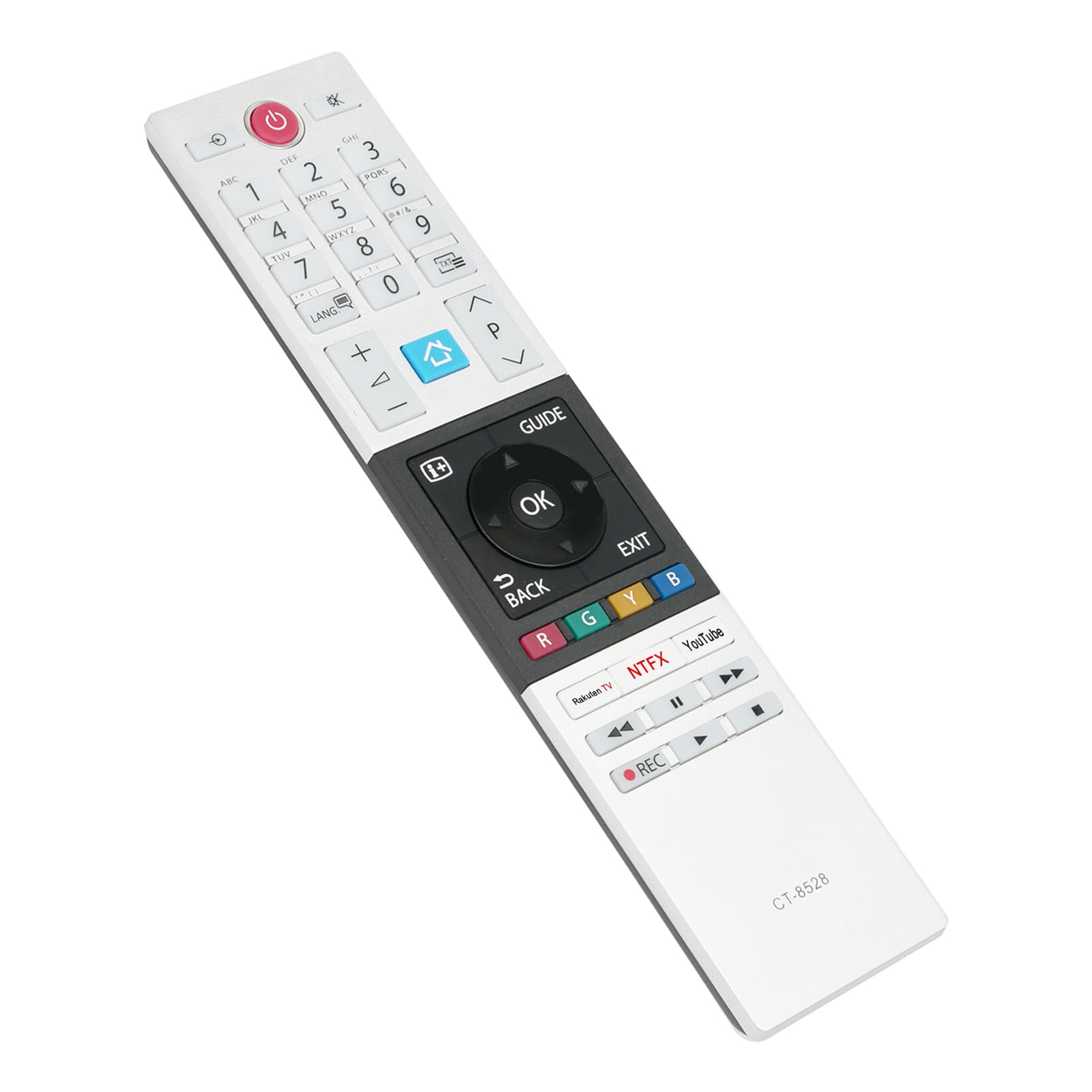 Ersatz-Fernbedienung Für Toshiba TV CT-8528 – Modell RC42151 | Keine Programmierung Nötig, Volle Funktionalität | Neuware, Sofort Einsatzbereit