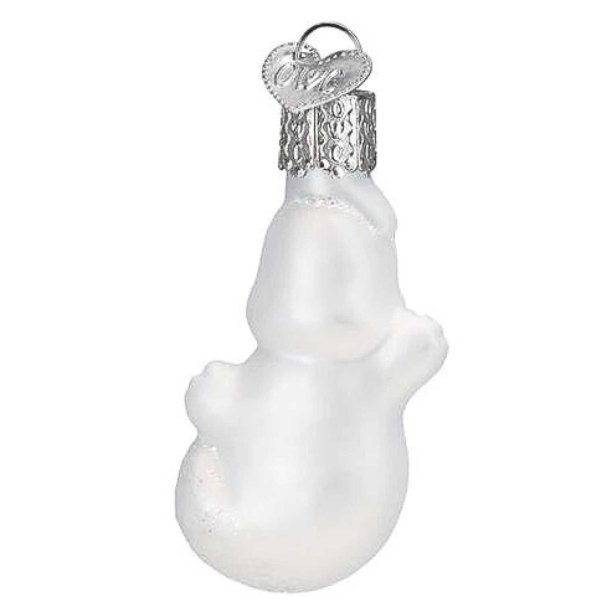 Amazon.com: Old World Christmas Mini Ghost Glass Blown Ornament