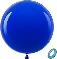 Vista 172 de Bezente - Globos de 18 pulgadas grandes y gruesos de látex redondos para cumpleaños, despedidas de soltera, revelación de género y bodas, rosa, 30