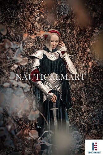 NauticalMart Women's Lady Warrior Full Armor Set Female Set Iron