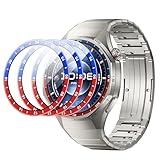 zZjoOoj [Lot de 3 films de protection d'cran pour Huawei Watch GT 6 Pro 46 mm, film de protection d'cran HD transparent, anti-rayures, couverture complte 3D, sans bulles, pour montre GT6 Pro 46 mm