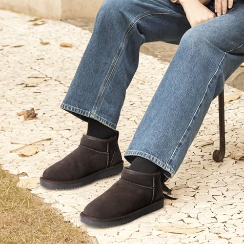 Image of DREAM PAIRS Ankle Winter Mini Boots for Women