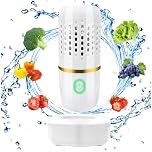 Vegetable Fruit Purifier, Portable Sterilizer for Raw Food, Rechargeable Waterproof Cleaner Powerful Removal of Pesticide Residues, Fresh Produce Washer