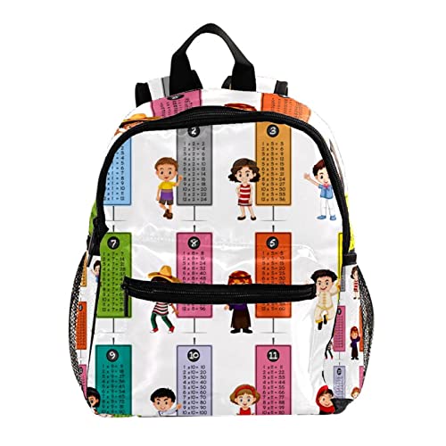Sac à dos enfants table de multiplication le cadeau utile pour garçons et filles