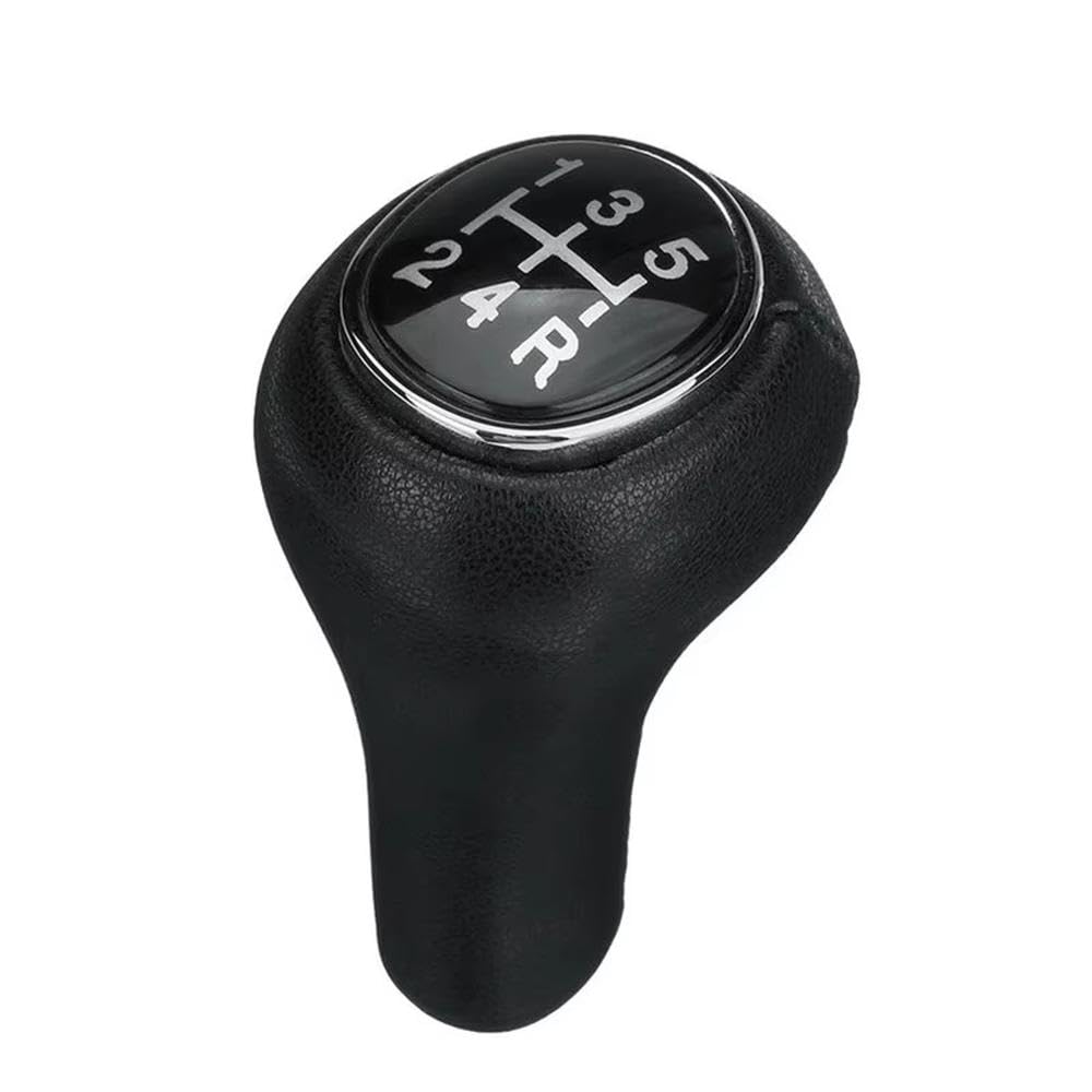 POANBCGY Auto Parts 5 Speed MT Car Gear Shift Knob for Focus MK1 1998-2005 Shifter Lever Stick Manual GearShifter Leather Pen