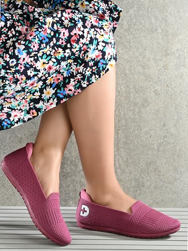 Image of DOCTOR HEALTH SUPER SOFT Women's Memory Foam Walking & Running Shoes | Lightweight Slip-On Sneakers for Gym, Training, Casual & Everyday Use | Flexible, Soft Cushion Athletics for Ladies & Girls