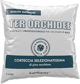 Kalapanta - Profesjonalna ziemia doniczkowa do storczyków Organiczna kora, 100% naturalna, morska kora sosnowa i torf blond