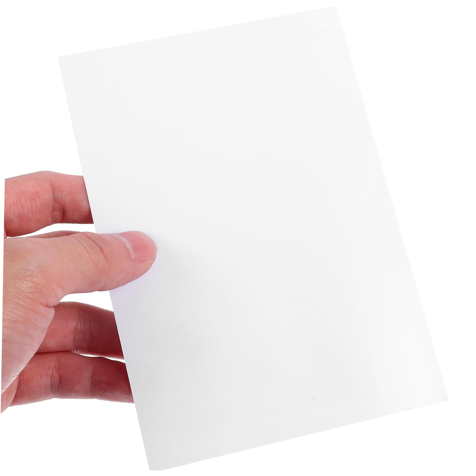 MAGICLULU Carta Fotografica Autoadesiva Bianca Formato 100 Fogli Alta Brillantezza per Stampanti Fotografiche e Uso Quotidiano in Album Fotografici