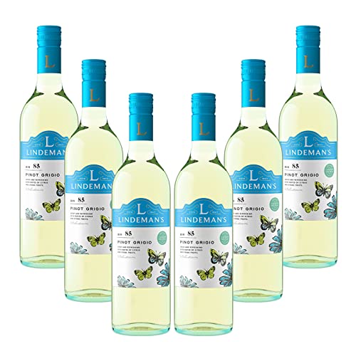 Lindemans Pinot Grigio White Wine Case From South Eastern Australia 6x75cl