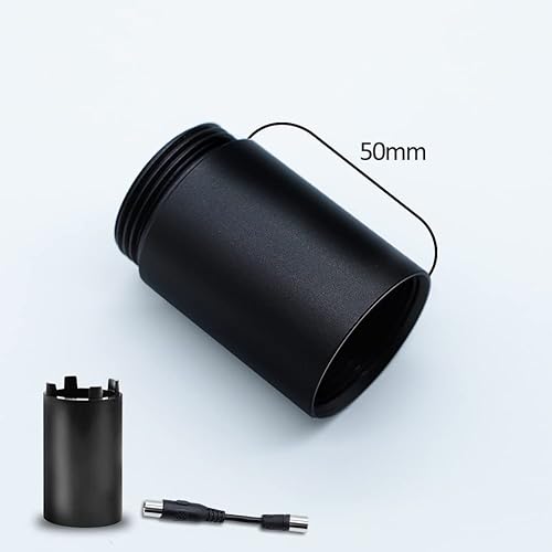 Miniatura 8 de Hikig Aluminum Alloy Flight Stick Grip Extension Kit, Flight Stick Grip Extension Rod Fully Compatible with THRUSTMASTER Hotas Warthog, F-16C Viper